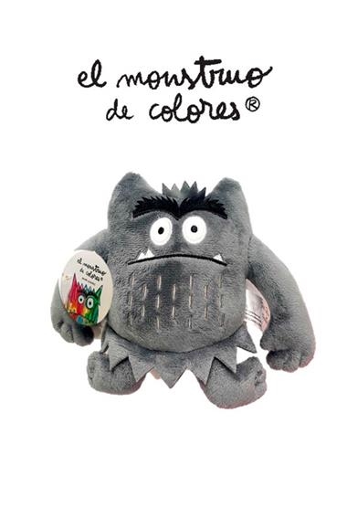 MONSTRUO DE COLORES PELUCHE GRIS 15 CM MIEDO | 8495390919322 | AA.VV
