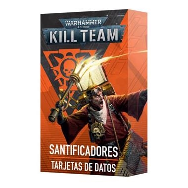 KT: TARJETAS DE DATOS SANTIFICADORES ESP | 5011921258284 | GAMES WORKSHOP