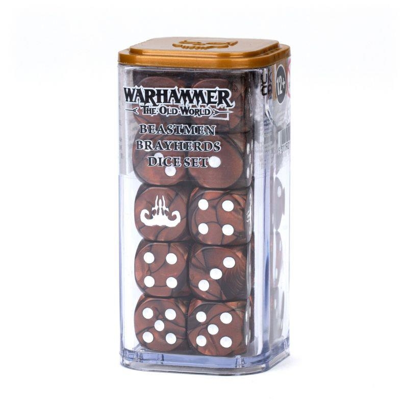THE OLD WORLD: BEASTMEN BRAYHERDS DICE | 5011921205899 | GAMES WORKSHOP