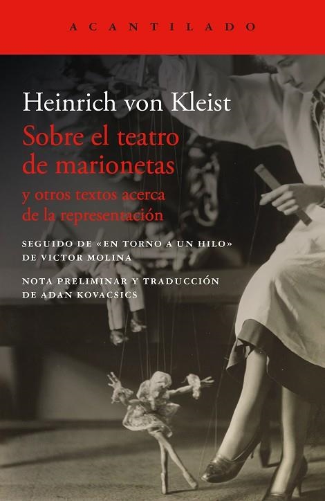 Sobre el teatro de marionetas | 9788419958648 | Heinrich Von Kleist