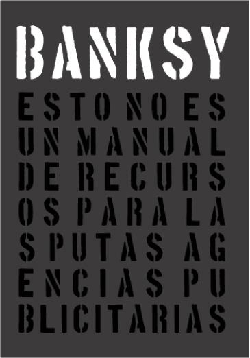 BANKSY Esto no es un manual de recursos | 9789508893703 | BANKSY