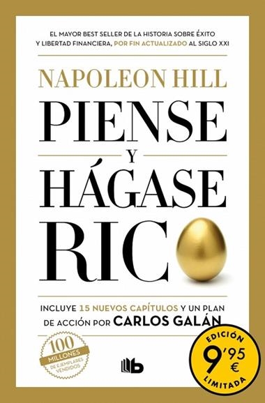 Piense y hagase rico | 9788413148090 | Carlos Galan Napoleon Hill