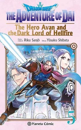DRAGON QUESTTHE HERO AVAN AND THE DARK LORD OF HELLFIRE 05 | 9788411619349 | YUSAKU SHIBATA & RIKU SANJO