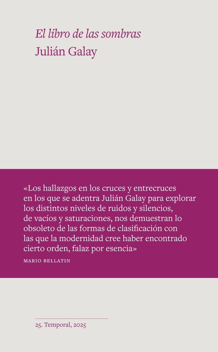 El libro de las sombras | 9788412941135 | JULIAN GALAY