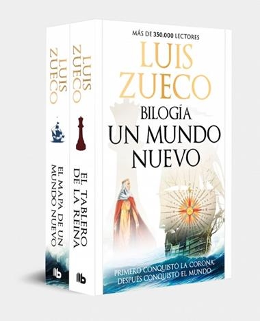 Pack Bilogia Un Mundo Nuevo El tablero de la reina & El mapa de un mundo nuevo | 9788413142487 | Luis Zueco