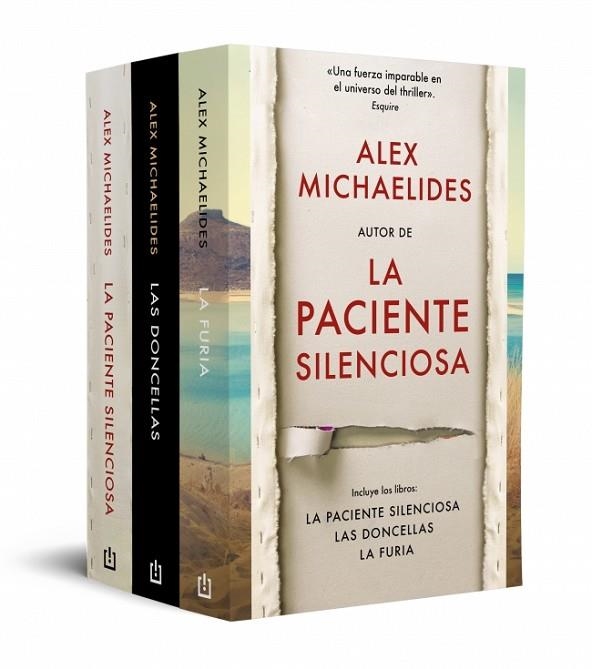 Pack Alex Michaelides La paciente silenciosa & La furia & Las Doncellas | 9788466382748 | Alex Michaelides