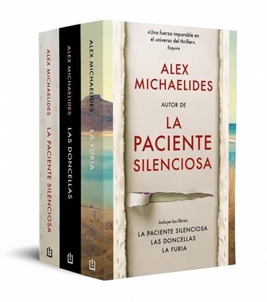 Pack Alex Michaelides La paciente silenciosa & La furia & Las Doncellas | 9788466382748 | Alex Michaelides