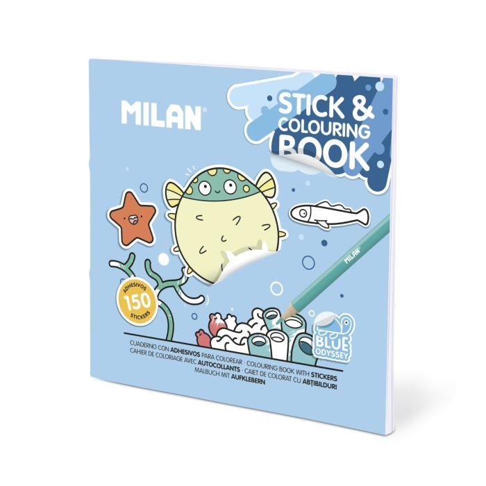 STICK & COLOURING BOOK | 8411574112921 | MILAN