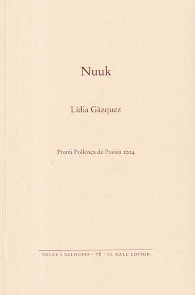 NUUK | 9788419321404 | LIDIA GAZQUEZ