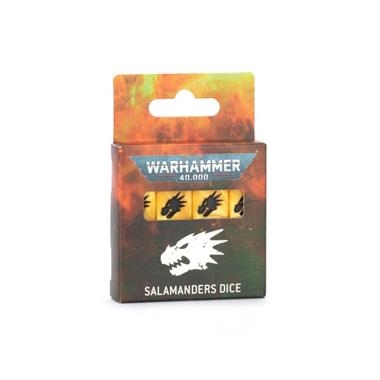 WARHAMMER 40000: SALAMANDERS DICE | 5011921184194 | GAMES WORKSHOP