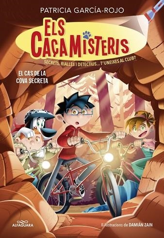 Els caçamisteris 09 El cas de la cova secreta | 9788410489325 | Patricia GarciaRojo