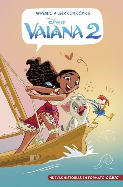 Aprendo a leer con comics Disney Vaiana 02 | 9788419487483 | Disney