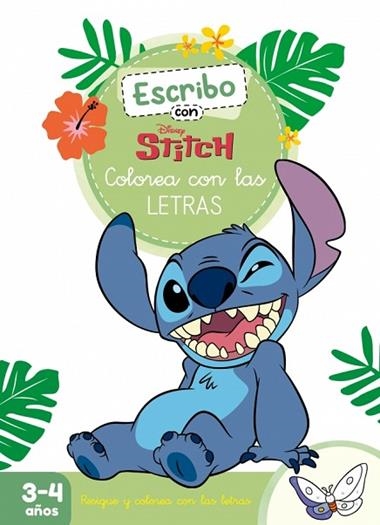 Disney Primeros aprendizajes Escribo con Stitch Colorea con las letras | 9788419487490 | Disney