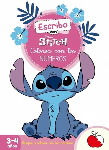 Disney Primeros aprendizajes Escribo con Stitch Colorea con los numeros | 9788419487506 | Disney