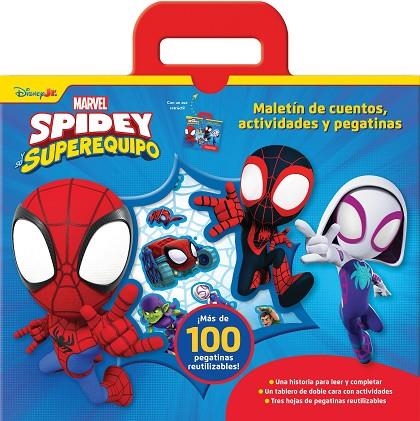 Spidey y su superequipo Maletin de cuentos actividades y pegatinas | 9788410362048 | Marvel