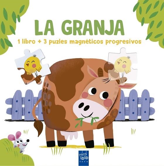 Lee y juega con puzles magneticos La granja | 9788408301417 | YOYO