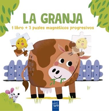 Lee y juega con puzles magneticos La granja | 9788408301417 | YOYO