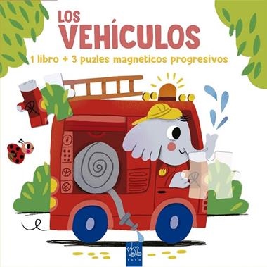 Lee y juega con puzles magneticos Los vehiculos | 9788408302032 | YOYO
