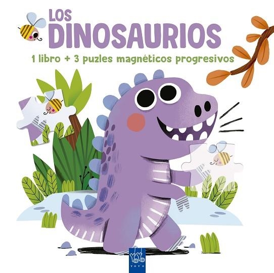 Lee y juega con puzles magneticos Los dinosaurios | 9788408302056 | YOYO