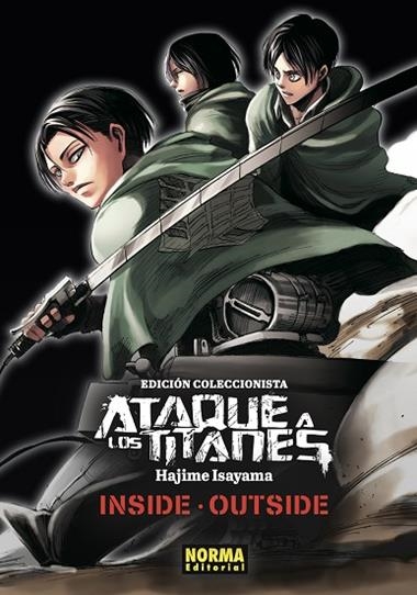 ATAQUE A LOS TITANES EDICION COLECCIONISTA GUIA INSIDE Y OUTSIDE | 9788467976113 | HAJIME ISAYAMA