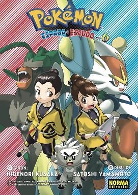 POKEMON ESPADA Y ESCUDO 06 | 9788467967456 | HIDENORI KUSAKA