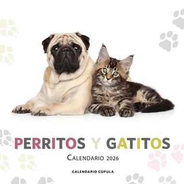 CALENDARIO 2026 PERRITOS Y GATITOS | 9788448044886 | VVAA