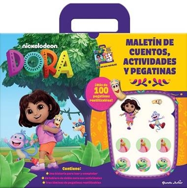DORA MALETIN DE CUENTOS ACTIVIDADES Y PEGATINAS | 9788408300335 | DORA