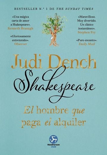 SHAKESPEARE EL HOMBRE QUE PAGA EL ALQUILER | 9788419509390 | JUDI DENCH & BRENDAN O’HEA