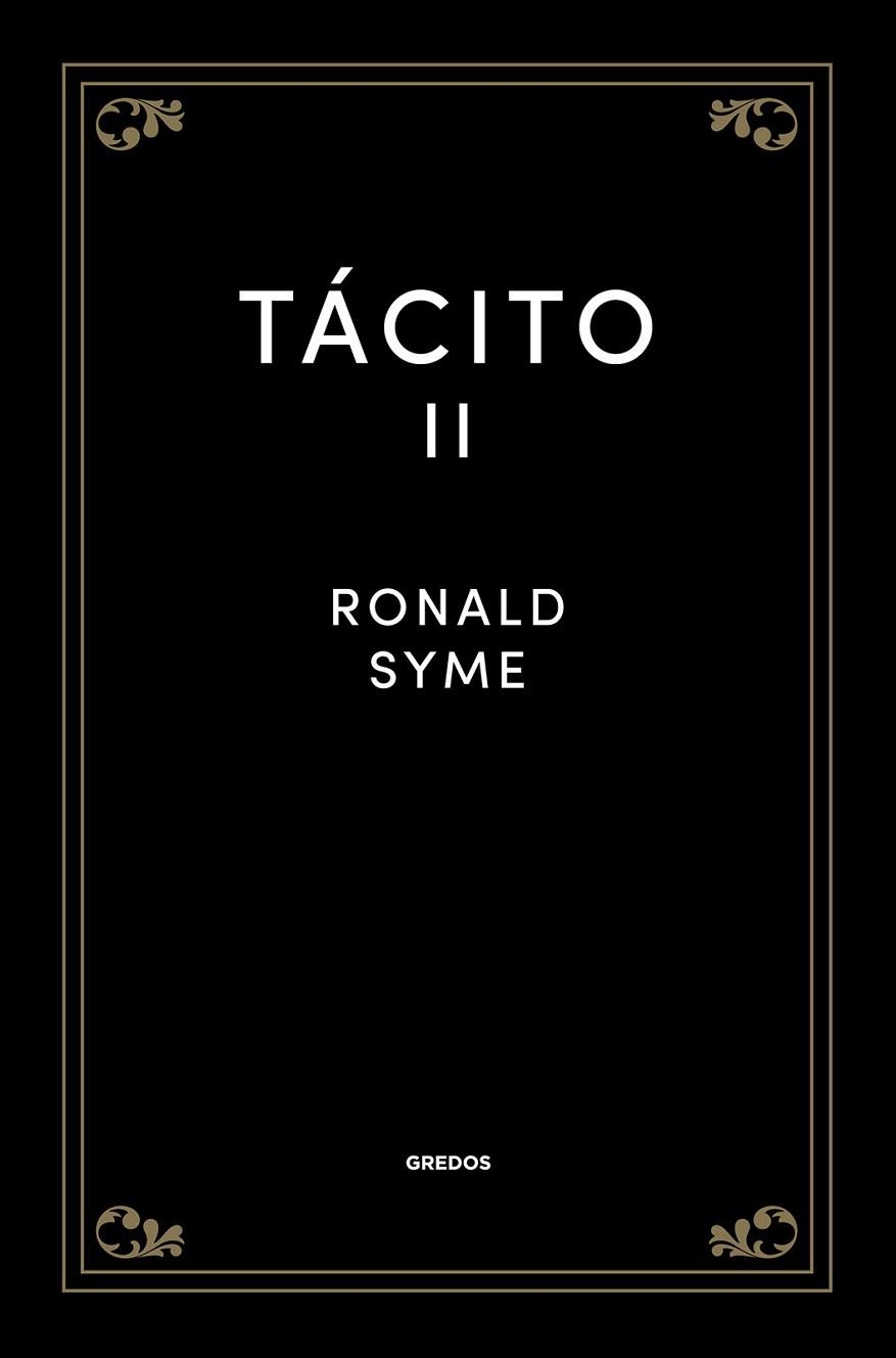 Tacito II | 9788424938499 | Sir Ronald Syme