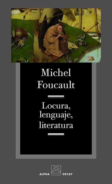 Locura lenguaje literatura | 9791399056419 | MICHEL FOUCAULT