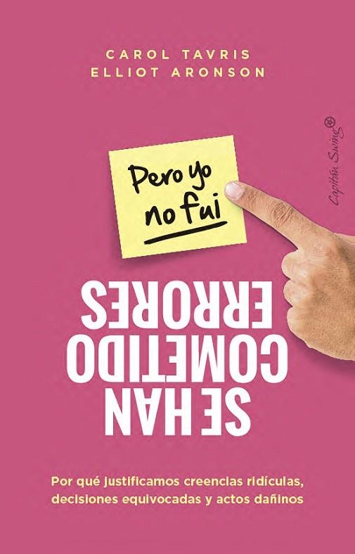 Se han cometido errores pero yo no fui | 9791399039177 | CAROL TARVIS ELLIOT ARONSON