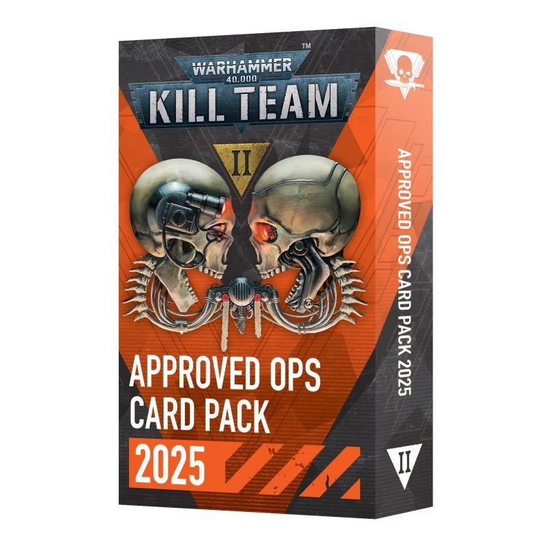 KILL TEAM: APPROVED OPS CARDS 2025 (ENG) | 5011921252671 | GAMES WORKSHOP