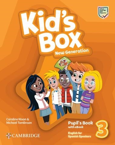 KID'S BOX NEW GENERATION ENGLISH FOR SPANISH SPEAKERS LEVEL 3 PUPIL'S BOOK WITH | 9788413224657 | VVAA