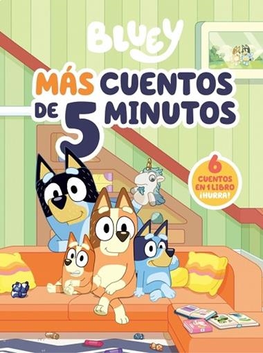 Mas cuentos de 5 minutos Bluey | 9788448872069 | Bluey