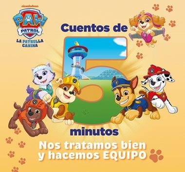 Cuentos de 5 minutos Paw Patrol | 9788448872090 | Nickelodeon