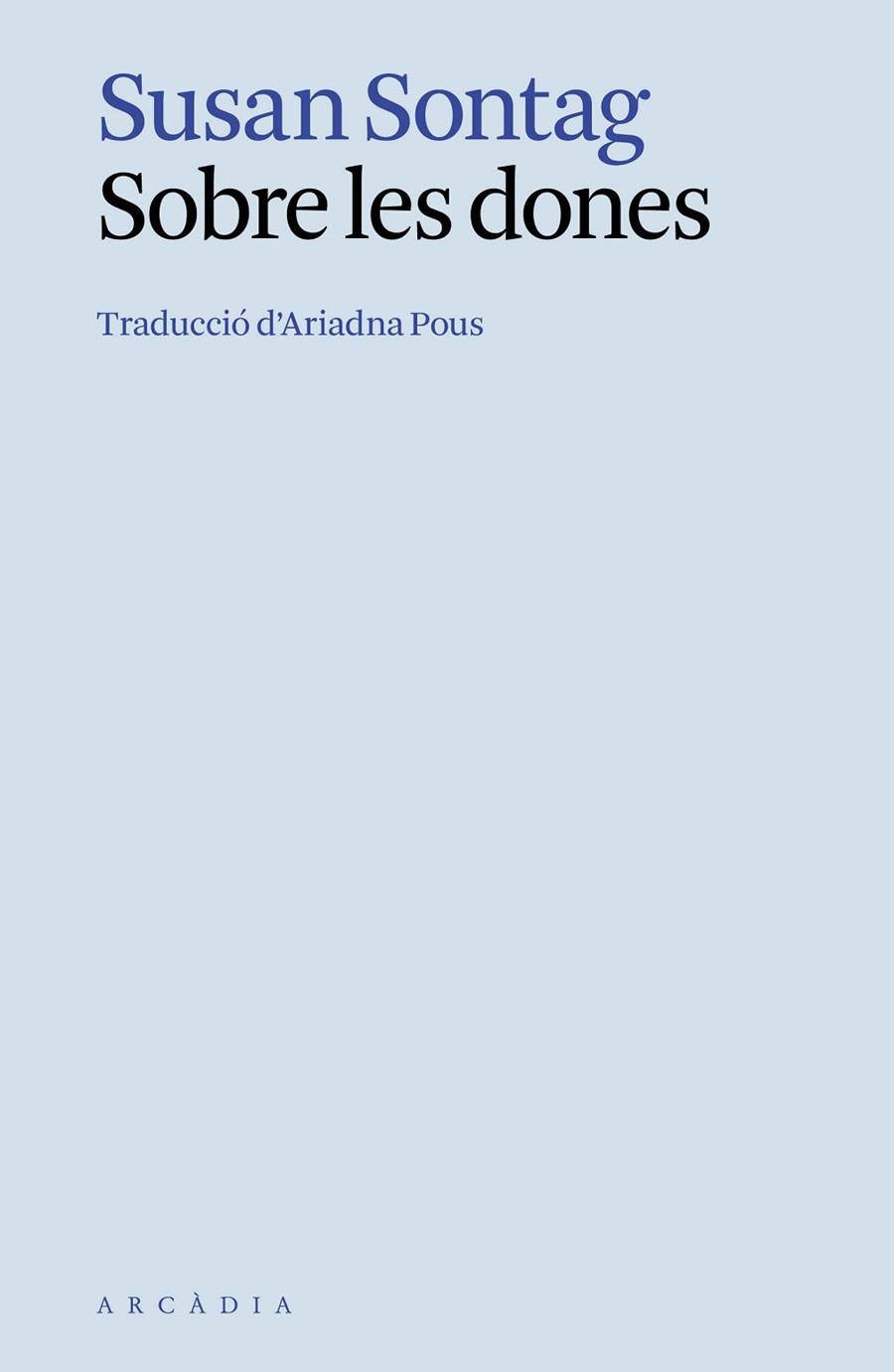Sobre les dones | 9788412999716 | SUSAN SONTAG