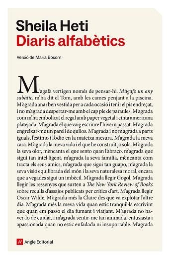 DIARIS ALFABETICS | 9791387853068 | SHEILA HETI
