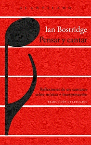Pensar y cantar | 9788419958877 | Ian Bostridge