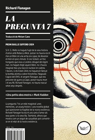 La pregunta 7 | 9791387726157 | RICHARD FLANAGAN