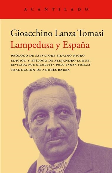 Lampedusa y España | 9788419958891 | Gioacchino Lanza Tomasi