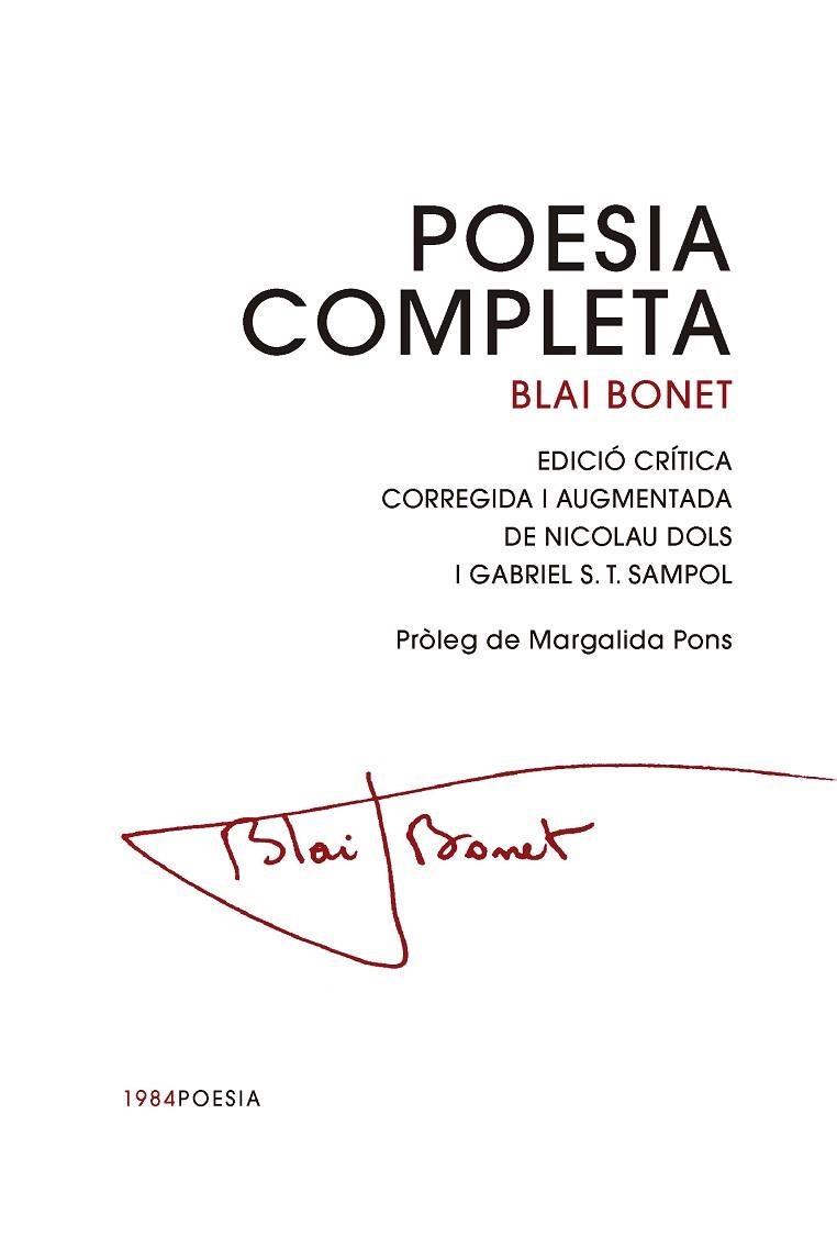 Poesia Completa | 9791387757144 | Blai Bonet