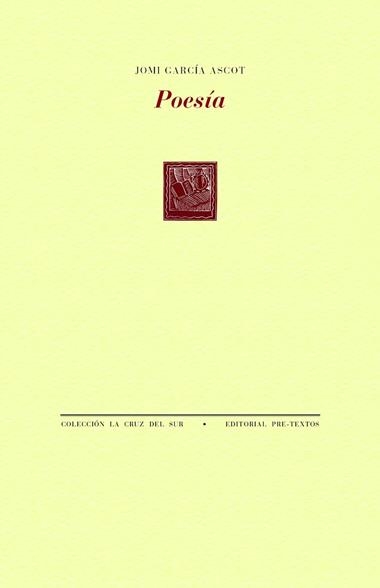 Poesia | 9788410309791 | Jomi Garcia Ascot