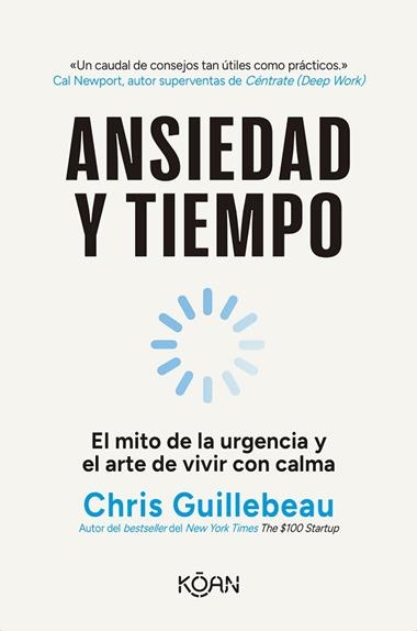Ansiedad y tiempo | 9788410358294 | CHRIS GUILLEBEAU