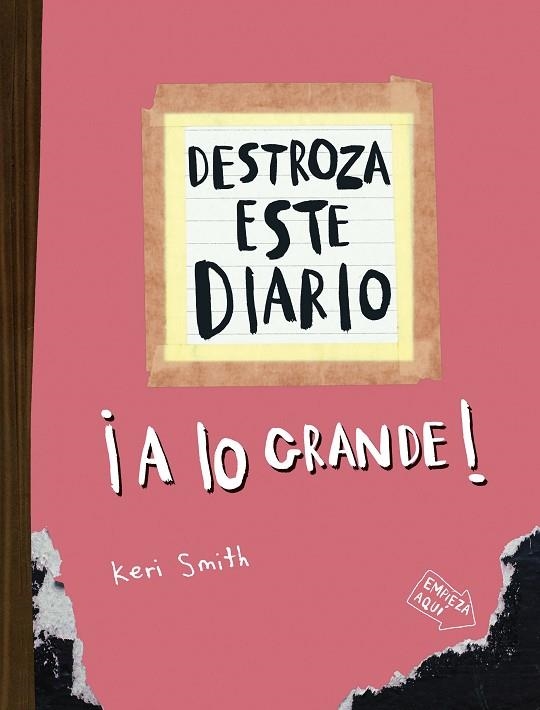Destroza este diario A lo grande Naranja fluor | 9788449344572 | Keri Smith