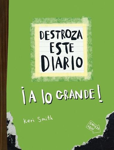Destroza este diario A lo grande Verde fluor | 9788449344589 | Keri Smith