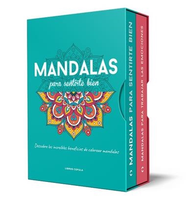 Estuche  Mandalas para sentirte bien & Mandalas para trabajar tus emociones | 9788448045289 | VVAA