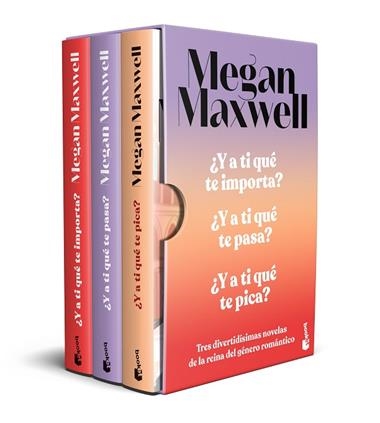 Estuche A ti que te pica & A ti que te pasa & A ti que te importa | 9788408295839 | Megan Maxwell