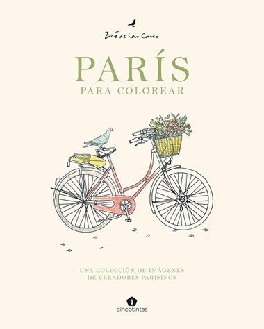 Paris para colorear | 9788419043863 | ZOE DE LAS CASES