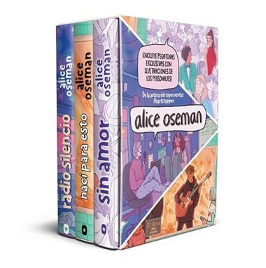ESTUCHE ALICE OSEMAN SIN AMOR & NACI PARA ESTO & RADIO SILENCIO | 9788419831521 | ALICE OSEMAN