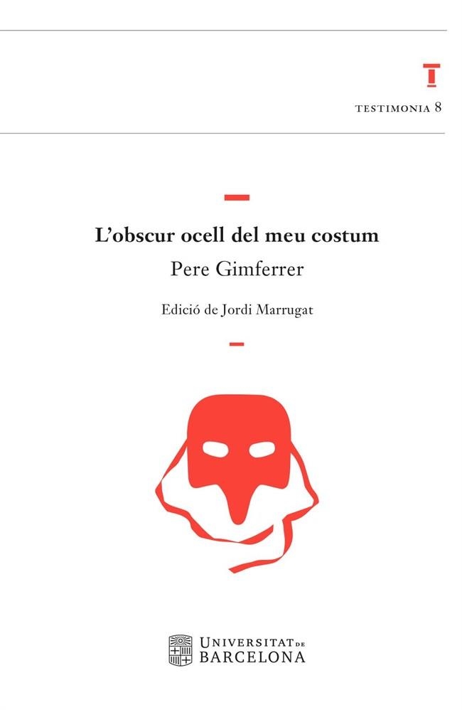 L'OBSCUR OCELL DEL MEU COSTUM | 9788410501614 | PERE GIMFERRER & JORDI MARRUGAT